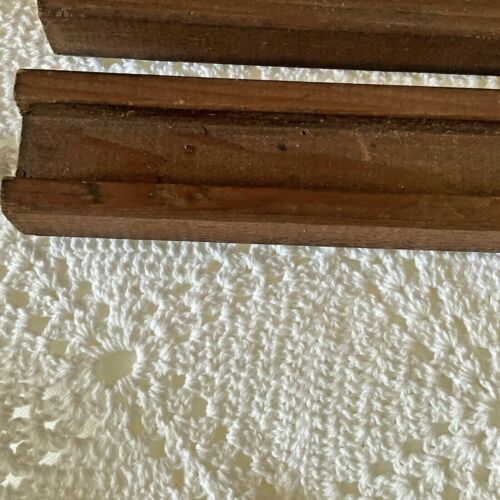 Holz Displayschiene 12"" lang 1-1/4"" breit 3/4"" Öffnung Menge 5 guter Zustand - Bild 2 von 6