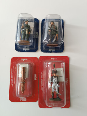 Lot Of 4 Del Prado Military Figurines