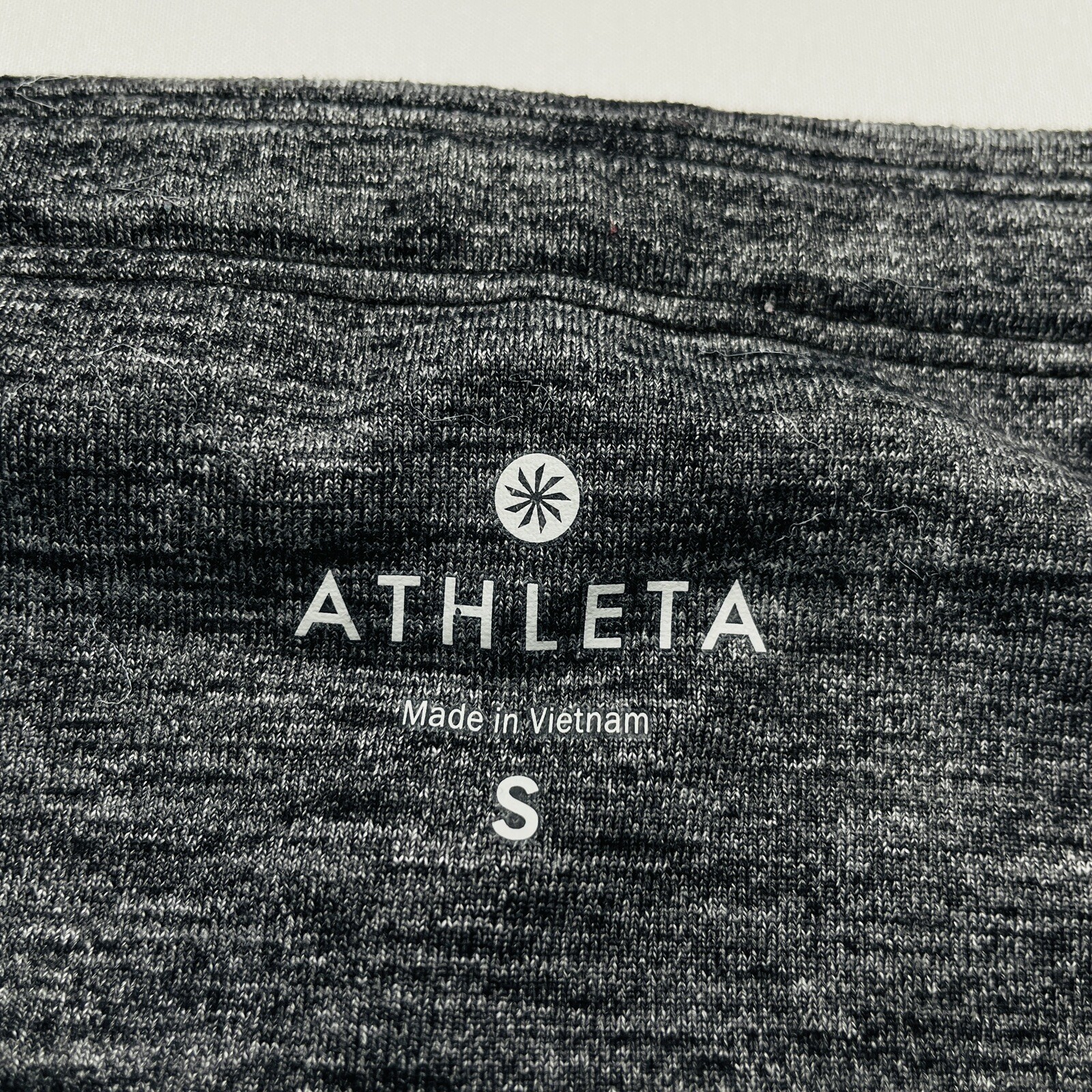 Athleta Reflective Replay Tight 2.0 Heathered Gray Si… Gem