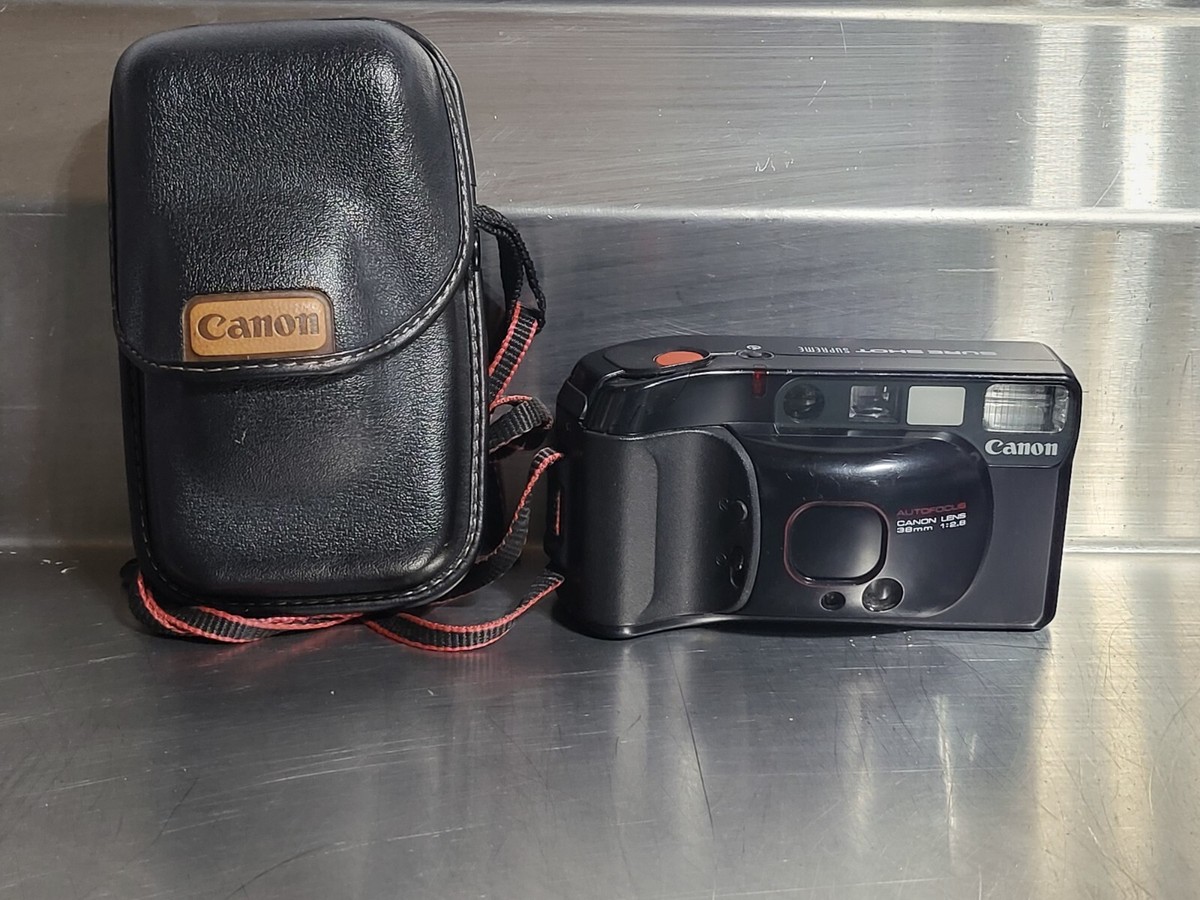 CANON Autoboy Sure Shot SUPREME 35mm Film Point Shoot Camera OEM
