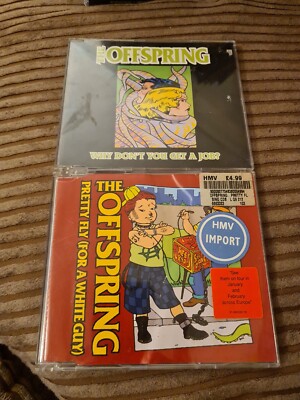 Offspring CD Single Bundle, Pretty Fly For a White Guy/Why Don't You Get a Job?