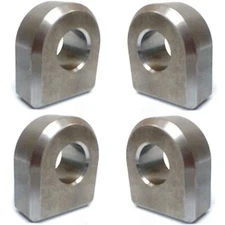 4 qty Shackle Mounts for 3/4" shackle - Heavy Duty D Ring Weld on, 4x4 Off-road