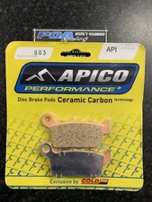 Apico Rear Brake Pads Kawasaki KX 125/250 1995-2008