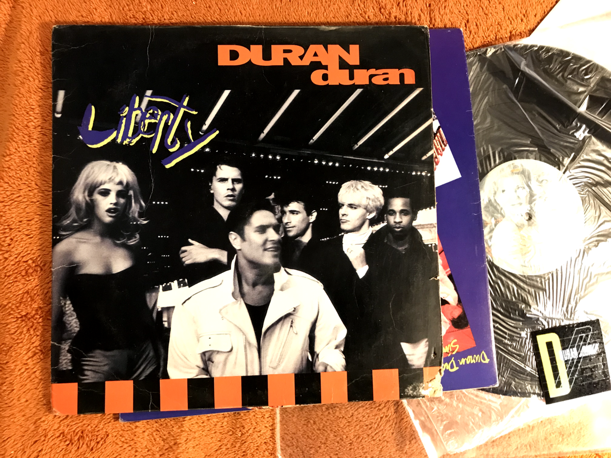 DURAN DURAN LIBERTY LP 1990 PROMO +big thing '88 VINYL