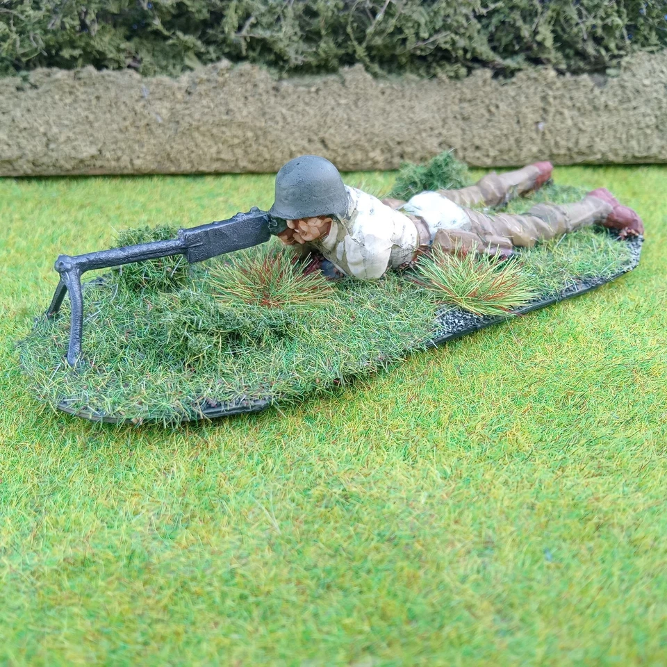Painted Airfix 54mm WW2 American Light Machine Gun,Dday, Normandy, Italy. - Image 3 of 3
