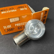Vintage BIKOH Slide Projector Lamp 6V-18W Bulb in Box JAPAN - UNTESTED