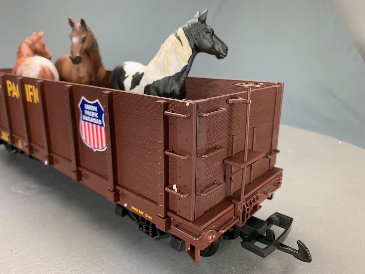 PIKO 38725 G Union Pacific High-side Gondola With Horses for sale
