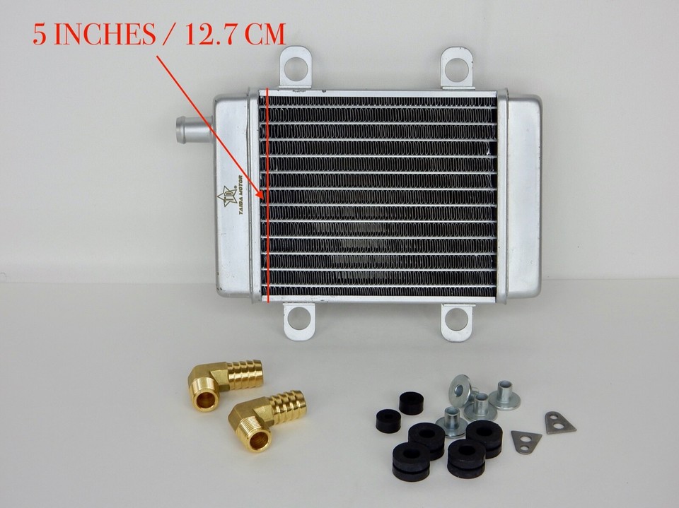 TAIDA HIGH PERFORMANCE GY6 RADIATOR 19.7cm long x 12.7cm TALL (NEW) | eBay