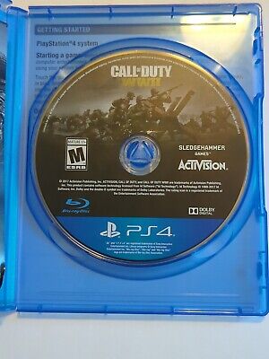 Call of Duty WWII Playstation 4 PS4 PS5 WW2 World War 2 Activision Shooter  New! 47875881525