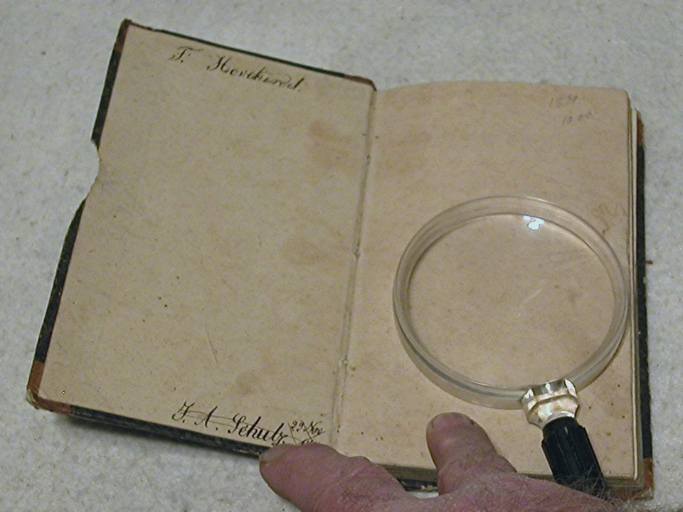 1839 German Language Grammer Book - Hard Cover - Image 3 of 4