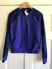 V1 Under Armour Perfect Bomber Full Zip Jacket Semi Fitted Womens Small