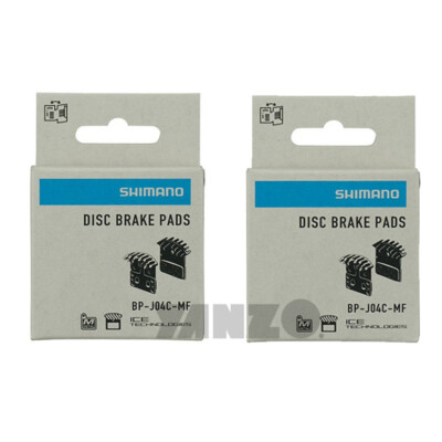 Shimano J04C Metal Bike Disc Brake Pads for SLX XTR XT ICE Tech Cooling Fin