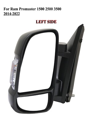 Driver Left Side Power Heated Mirror For 2014-2026 Ram Promaster 1500 2500 3500