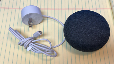 Google Home Nest Mini 1st Generation Speaker Model H0A with Power