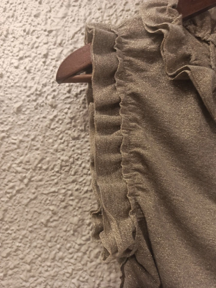 TOP CINTILANTE SEM MANGAS DRIES VAN NOTEN CINZA tamanho Pequeno Novo!! - Imagem 4 de 4