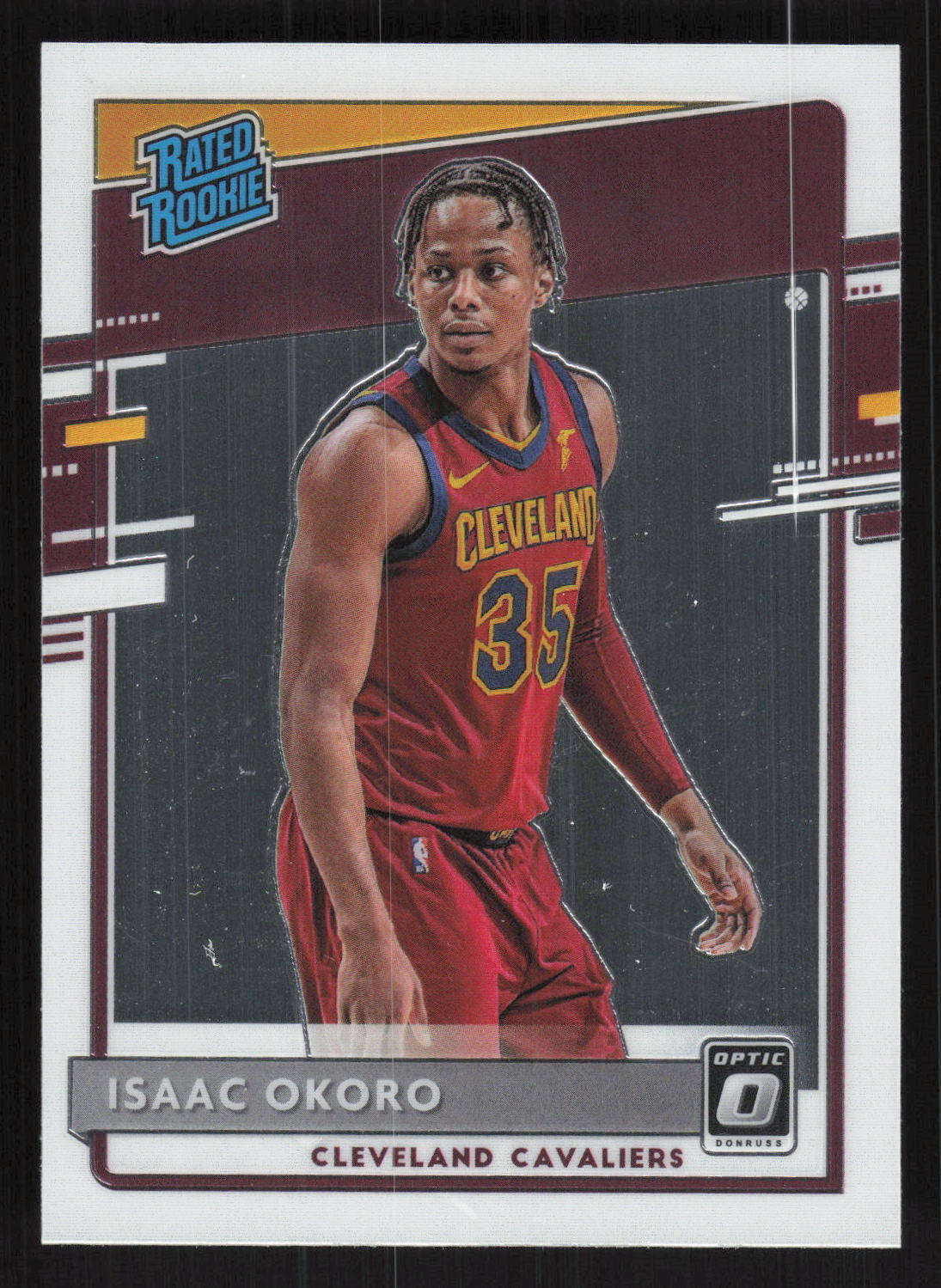 2020-21 Donruss Optic #155 Isaac Okoro Rated Rookie RC Card TCCCX