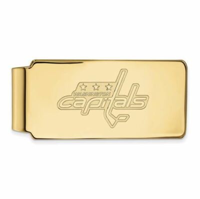 SS vergoldete NHL Washington Capitals Geldklammer