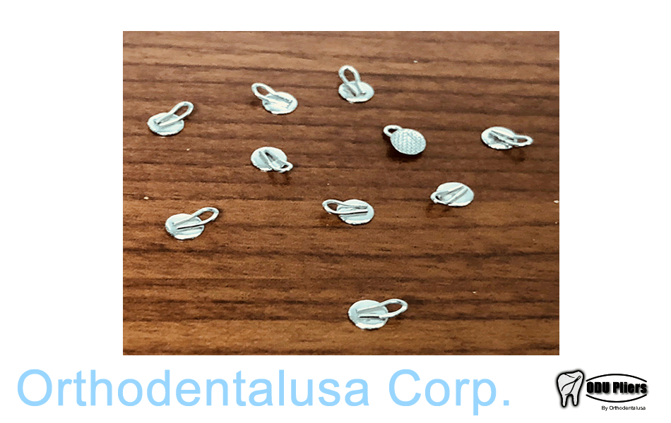 10 Pcs Orthodontic CAPLIN Traction Hook Round Base / Orthodentalusa