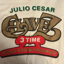 Vintage 3 time champion Julio Cesar Chavez