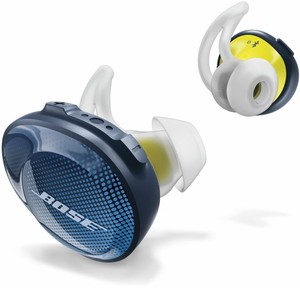 Cuffie senza fili senza SoundSport Midnight blu/giallo Citron Japan NUOVO  Bose | eBay