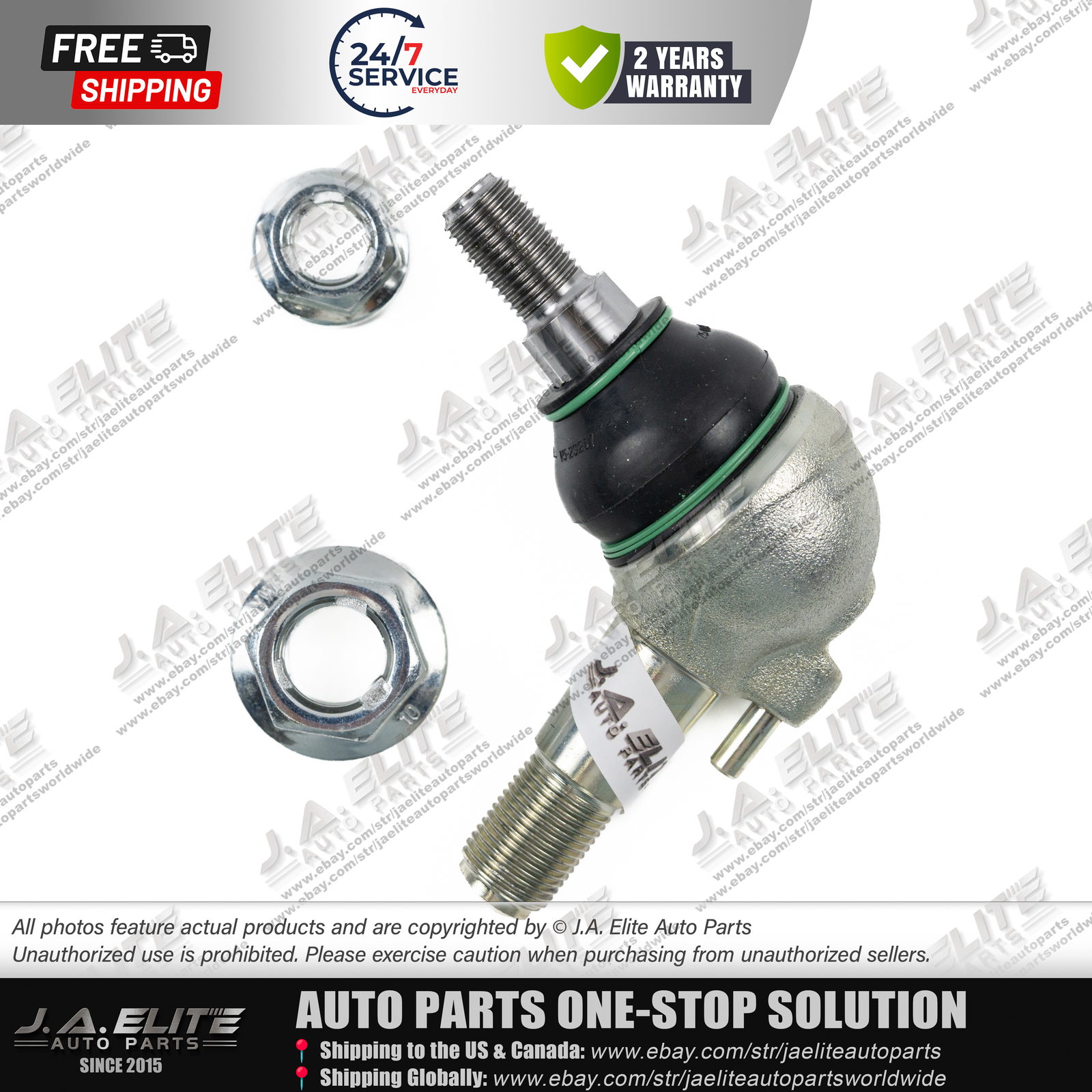 Front 2pcs Lower Control Arm Ball Joint fit Bentley Arnage Mulsanne, 3Z0419811