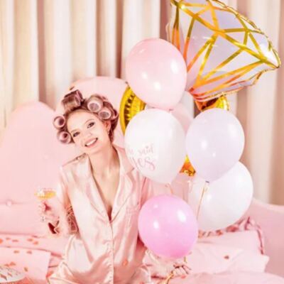 Hen Night Party Balloon Bundle | She Said Yes Pink Decorations