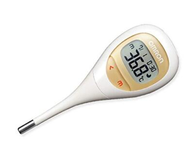 OMRON Digital Thermometer Armpit Tip soft MC-682 Battery Powered White Celsius
