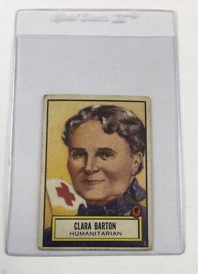 1952-53 Topps Look 'N See #83 Clara Barton (Abt GD) 120E