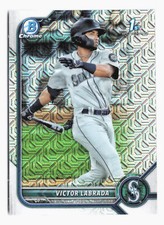 2022 Bowman Victor Labrada Chrome Mojo Refractor 1st First BCP-150 Mariners