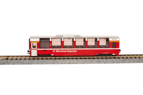 N gauge 1:150 KATO 74061 RhB Bernina Express Souvenir Coach W/Display Track VI - Afbeelding 1 van 1