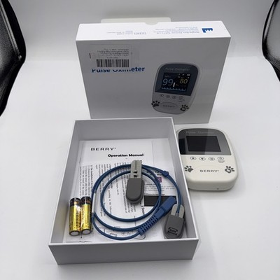 Berry Pulse Oximeter Veterinary For Pets, bluetooth oxygen monitor