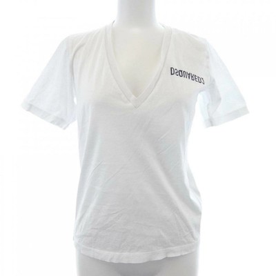 Dsquared2 XS Tshirt White Soft Cotton Used