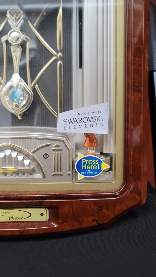 SEIKO QXM123BRH Melodies In Motion Musical Wall Clock Dropping Dial - Image 2 of 4