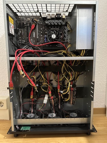 19" Servergehäuse inkl. CPU, RAM, Mainboard, SSD und PSU