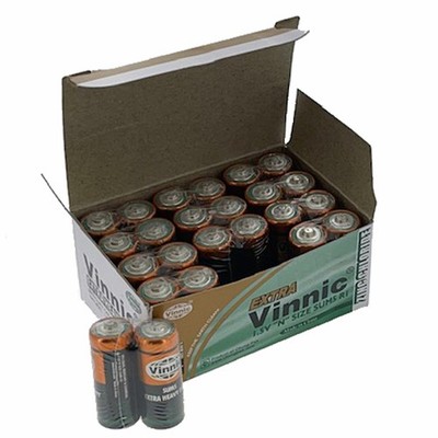 24pc LR-N Heavy Duty 1.5V N Cell Batteries Compatible with Chener N, LR1, 4001