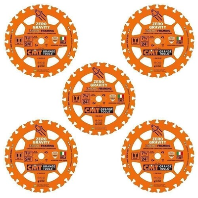 #ad CMT Orange Tool 250.324.07 FRAMING Zero Gravity 7 1 4”x5 8” 5 Pack $52.02