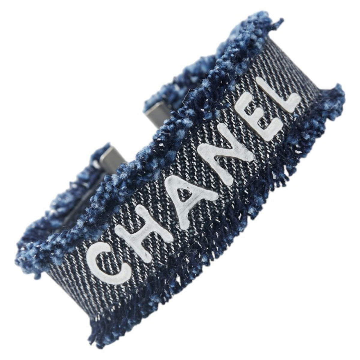 Chanel bracelet blue denim leather ladies CHANEL GZl17428 | eBay Chanel bracelet blue denim leather ladies CHANEL GZl17428 | eBay