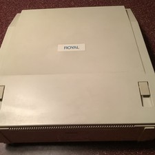 Royal BETA 200 Electronic Typewriter Made in Japan with Plastic Cover and manual thumbnail