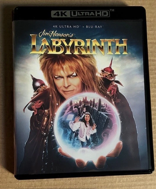 Labyrinth (4K Ultra HD + Blu Ray) *WITH BONUS 28 PAGE BOOK STICKER & ART CARDS* - Image 2 of 3