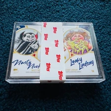 Media Menace Garbage Pail Kids Online 10 Card A Name Set ADAM Bomb Nasty NICK