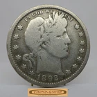 1892 Barber Silver Quarter - #C55538NQ