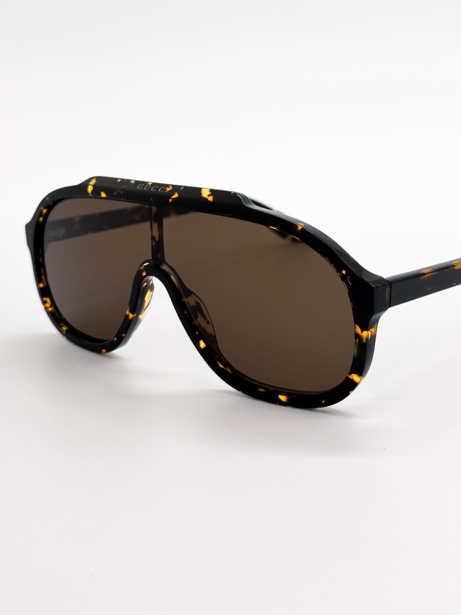 NEW GUCCI SUNGLASSES GG1038S 002 HAVANA UNISEX EYEWEAR | eBay display picture 3