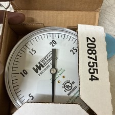 45CTSLF-030-4L-PO Weiss Instruments Pressure Gauge 30 PSI 1/4" NPT LM