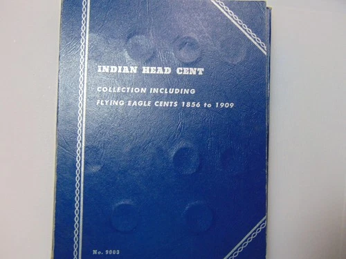 Vintage Whitman Indian Head Cent Coin Album