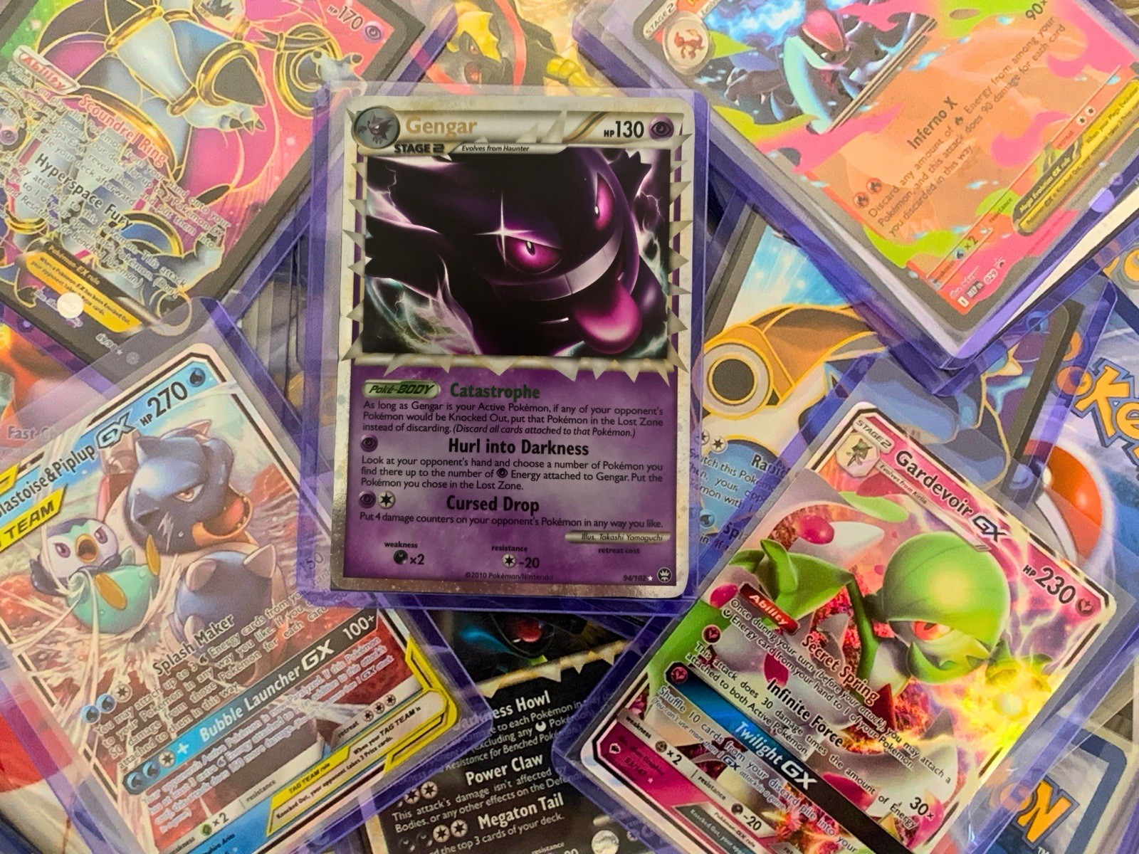 Pokemon 50 Card Lot - RARE, HOLO & GUARANTEED 3 EX, GX, V, Prime, OR FULL ART