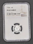 1954 Roosevelt Dime Proof | NGC PF67 CAMEO