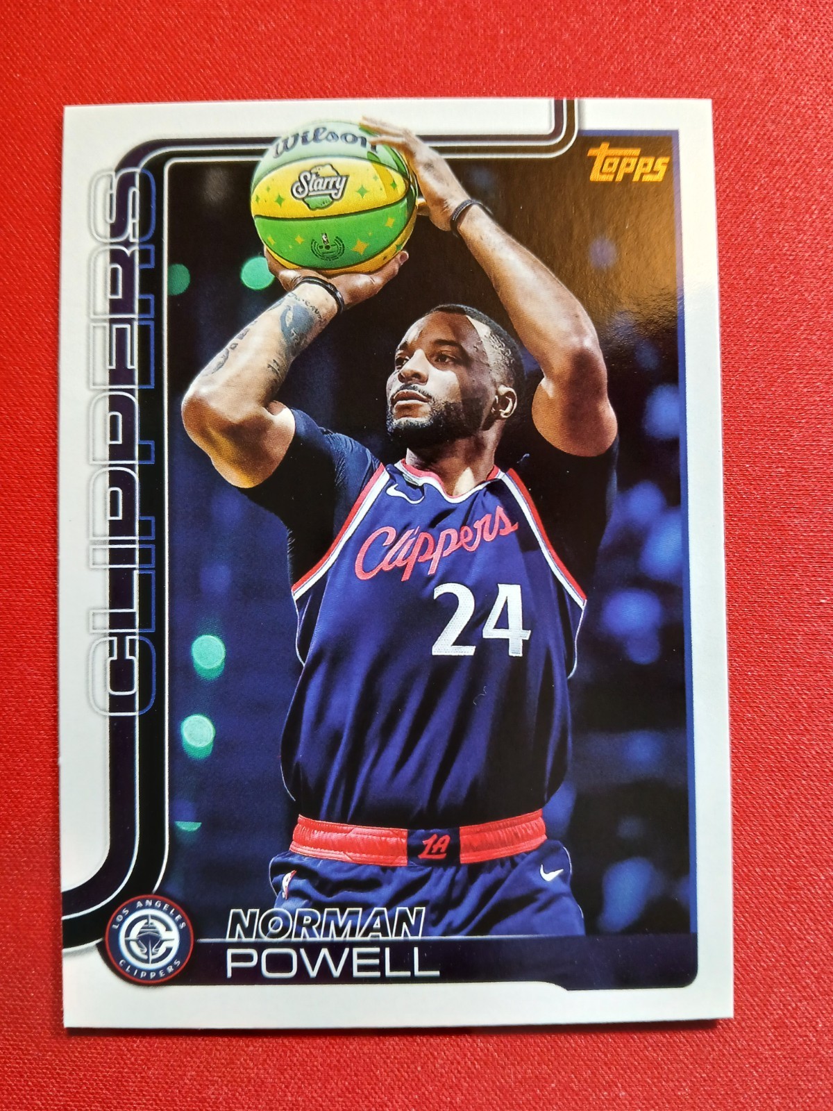 2025 Topps Norman Powell #144 Golden Mirror Case Hit SSP🔥