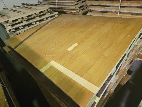 Wood Gym Floor - 4' x 4' x 1"