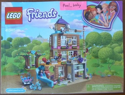 Lego Friends 41340 - FRIENDSHIP HOUSE - Used - 100% COMPLETE - NO