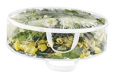  6044-9251 Clear Everyday Bag, Stores Two 30-Inch Wreaths, Seasonal Storage 